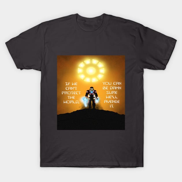 Iron Sunset T-Shirt by lordhero